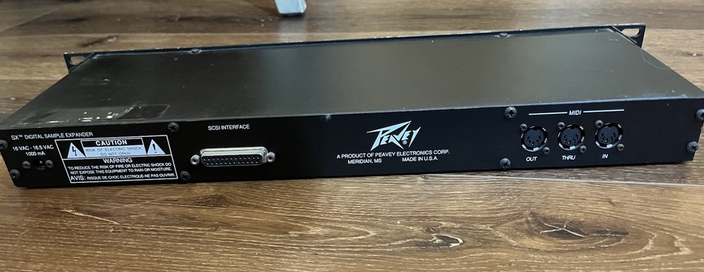 Peavey SX Digital Sample Expander Rack Unit