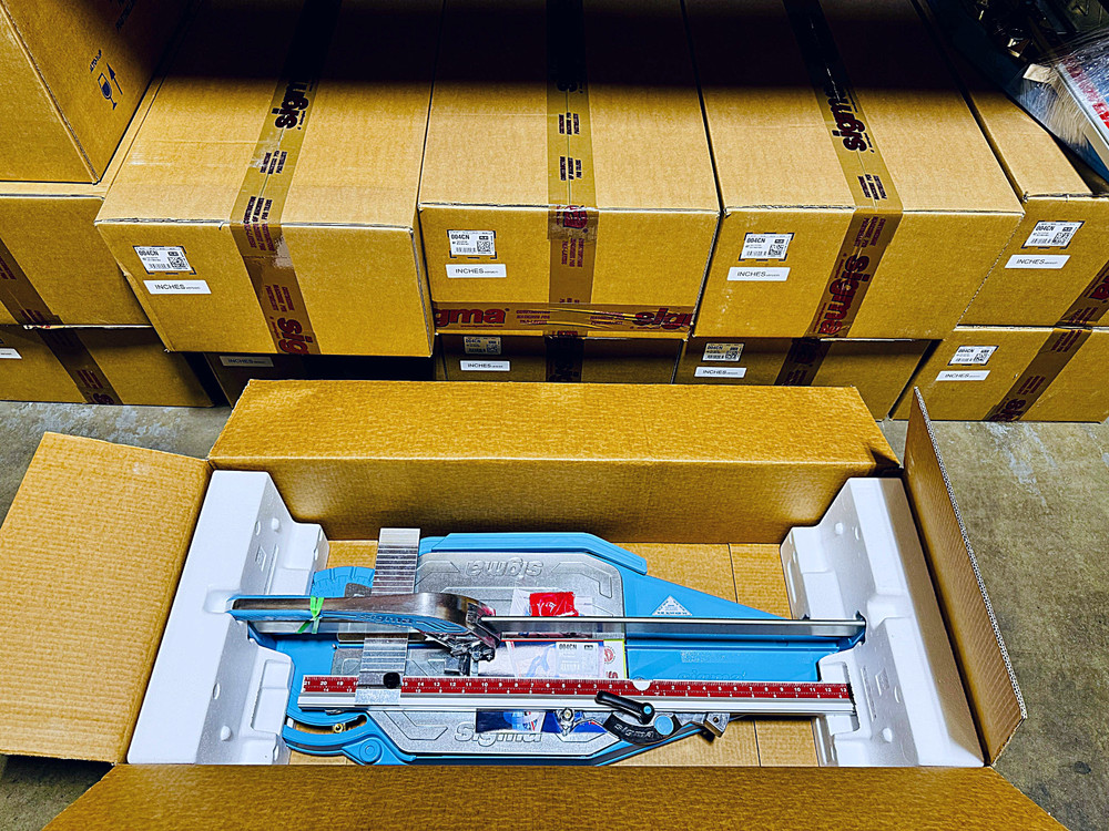 SIGMA 4CN 30" Tile Cutter + Scoring Line Kit & 4.5" Multi Blade SHIPS FROM USA