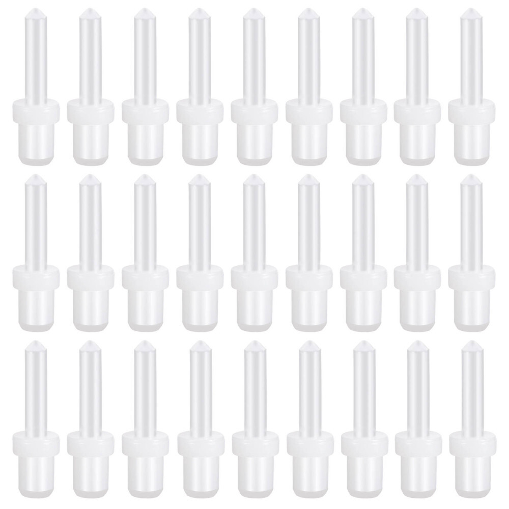 60PCS Shutter Repair Pins Spring Loaded Plantation Shutter Replacement White