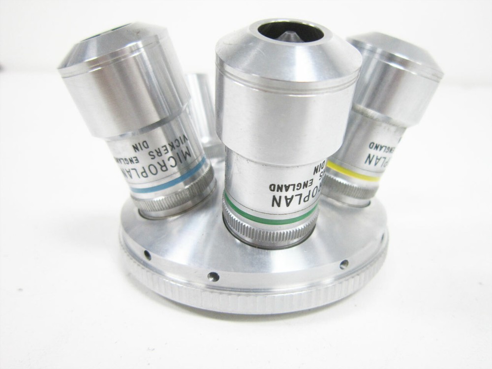 VICKERS INSTRUMENTS MICROCAM FIBRE LAUNCH ILLUMINATOR MICROSCOPE