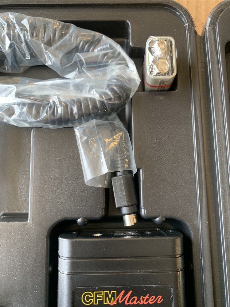 General Tools DCFM8901 Digital Air Flow Meter, Two Piece Design, RS232 Output -