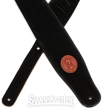 Levy's MSS3 Suede Guitar Strap - Black