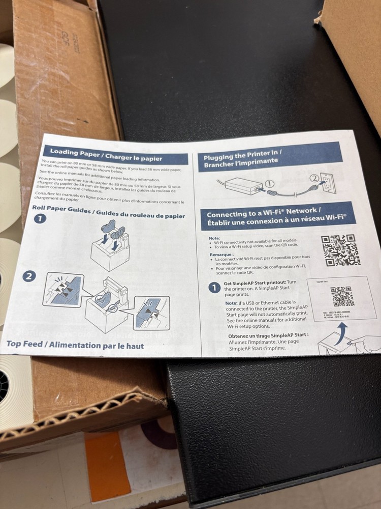 Lightspeed POS Bundle For Desktop Computers W Supplies Used