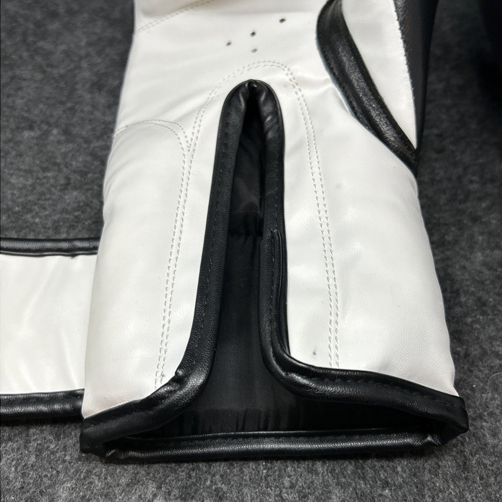 Revgear Boxing Gloves 12oz Pro Training Durable Black White