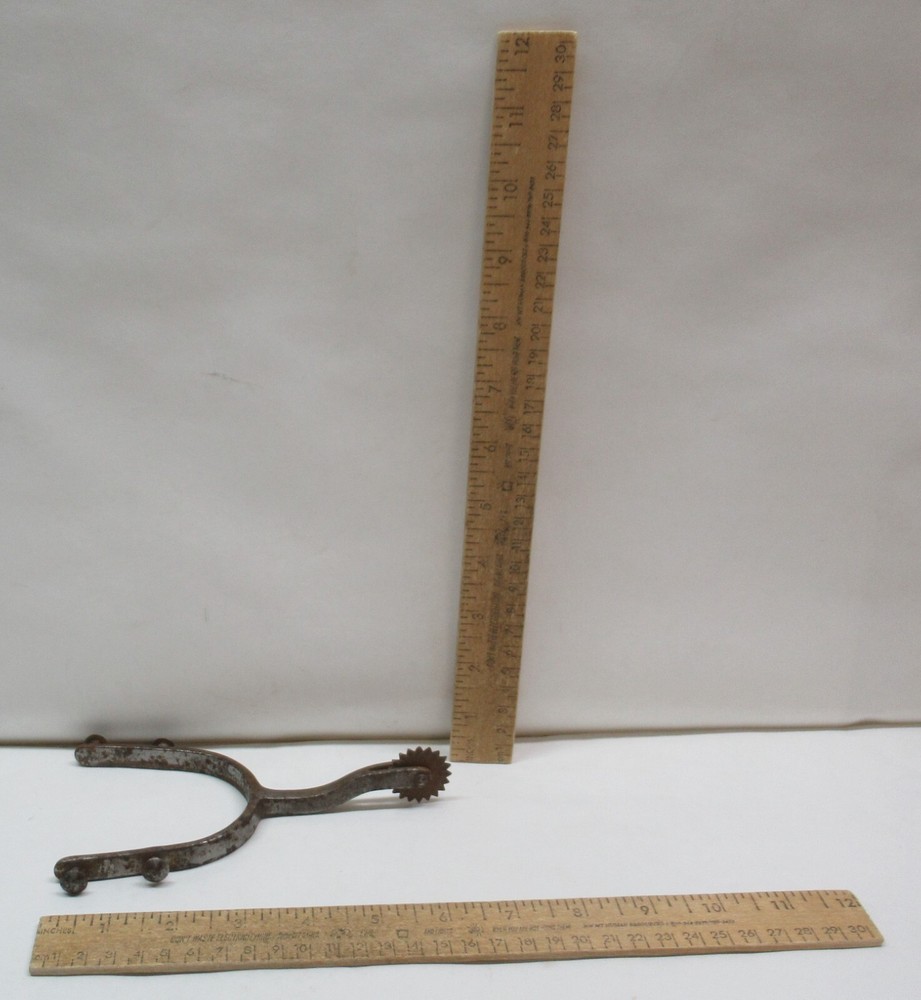 North & Judd SINGLE left Spur - Double Fixed button - Cowboy / Western - #609232