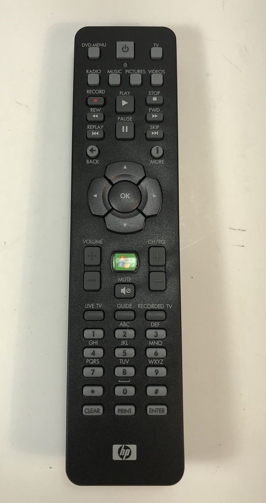 HP RC6 IR Media Center Remote Control Windows