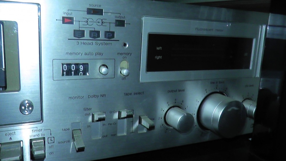 Technics RS-M63 3 Head Stereo Cassette Tape Deck