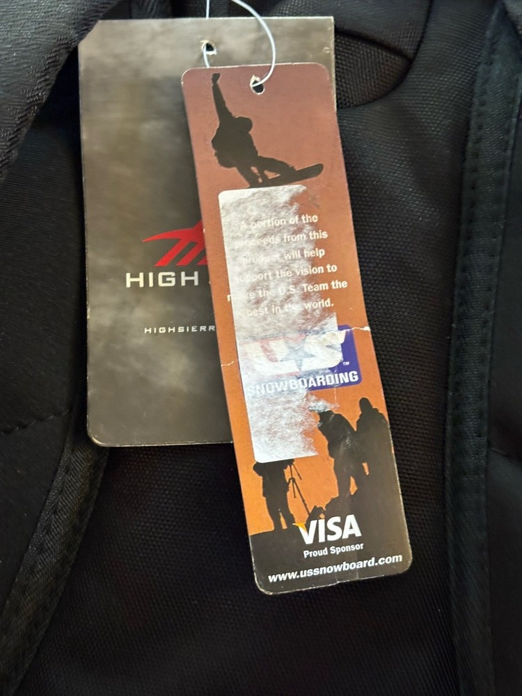 High Sierra 2011 US Ski Team Pack Top Load NWT -RARE Complete