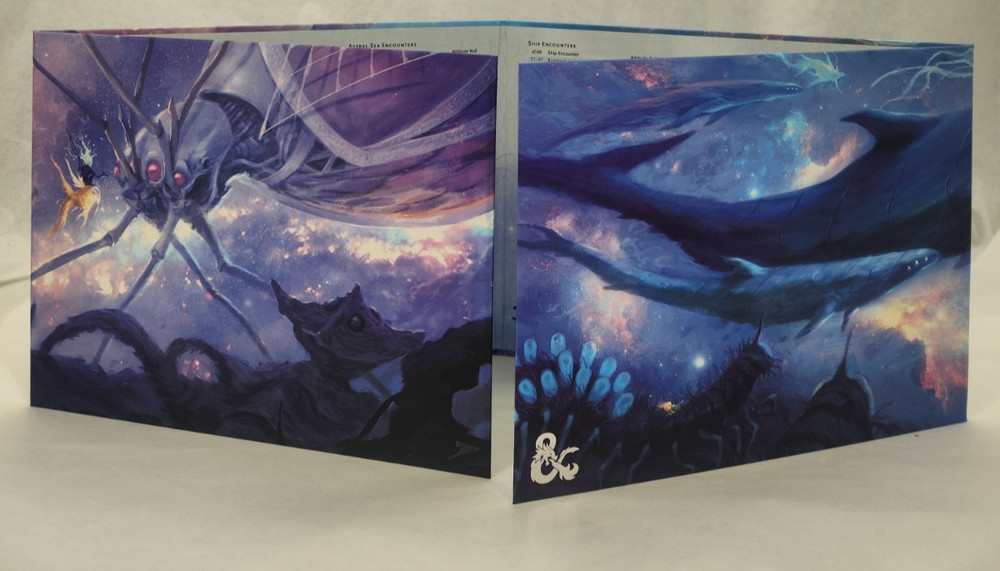 Dungeons & Dragons 5th Ed 5E DM's Spelljammer Dungeon Master's Screen 4-Panel