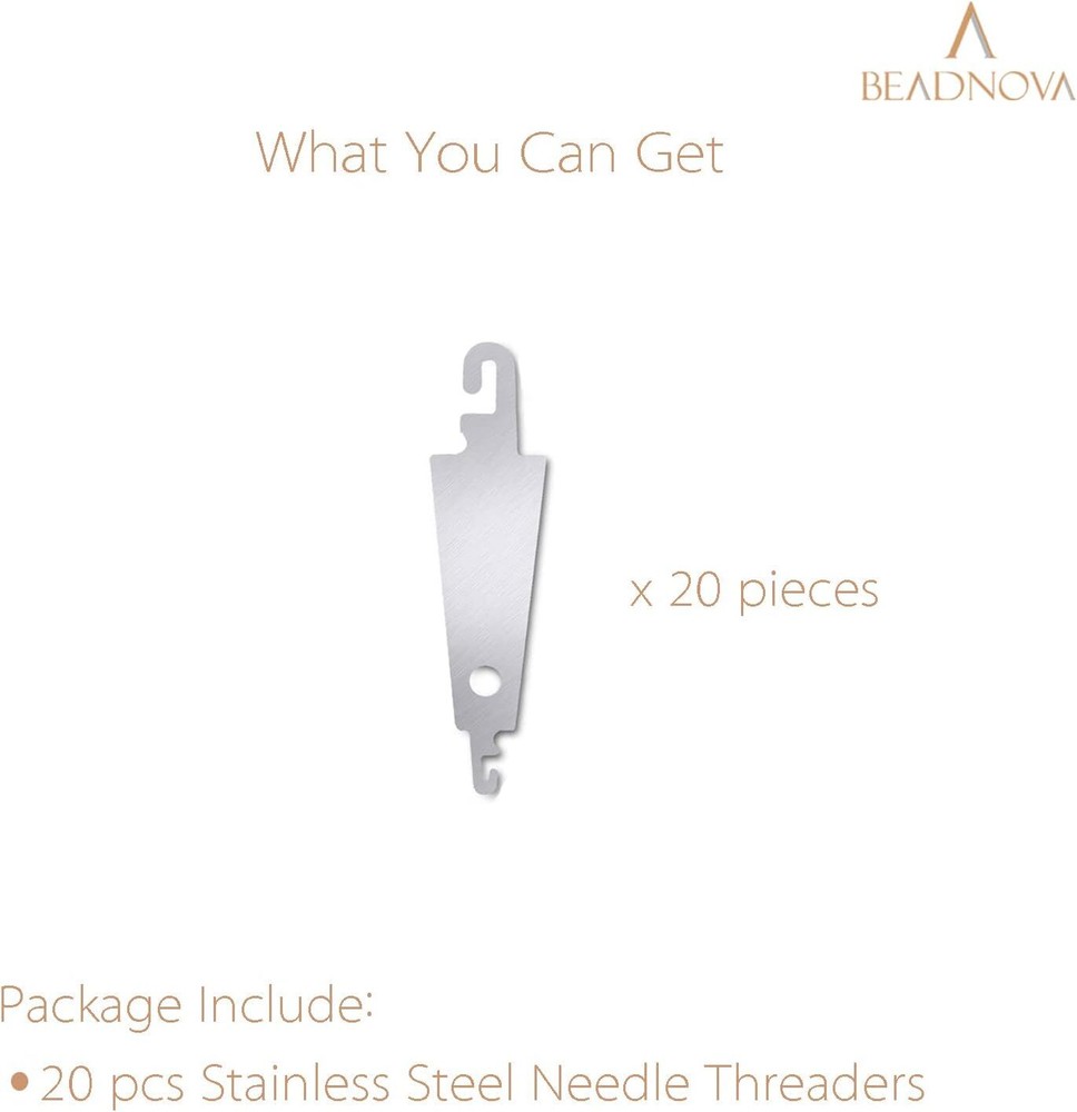 Needle Threaders 20Pcs Stainless Steel Sewing Needle Threader Tool Needle Thread