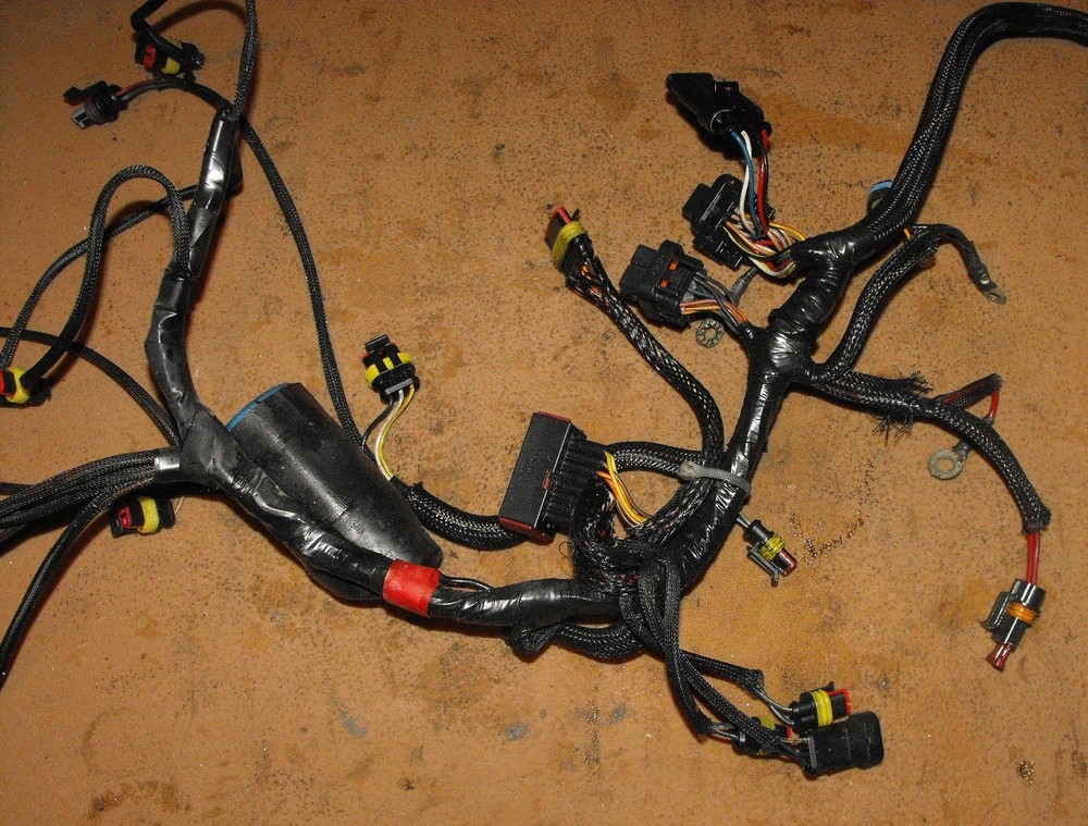 Evinrude 75 90 HP E-TEC Engine Harness Assembly PN 0586973 Fits 2008-2010