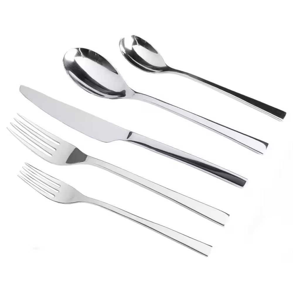 Sparland 20-Piece Silver Stainless Steela Flatware Set (Service for 4)