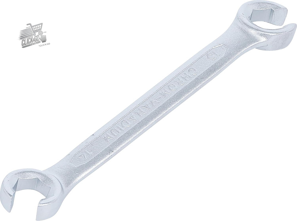 1761-14X15 | Double Ring Wrench, Open | 14 X 15mm