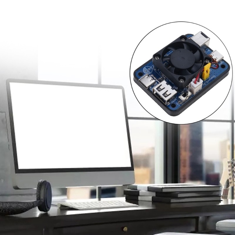 Stable 5V5A Power Supply Module with PD Input for RPI 5 Development Boards