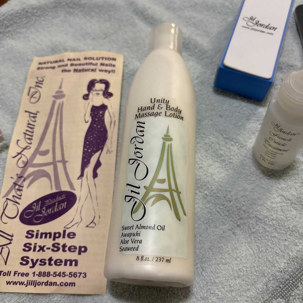 Jill Jordan Hand Treatment Natural Nail Solution 6 Step System New