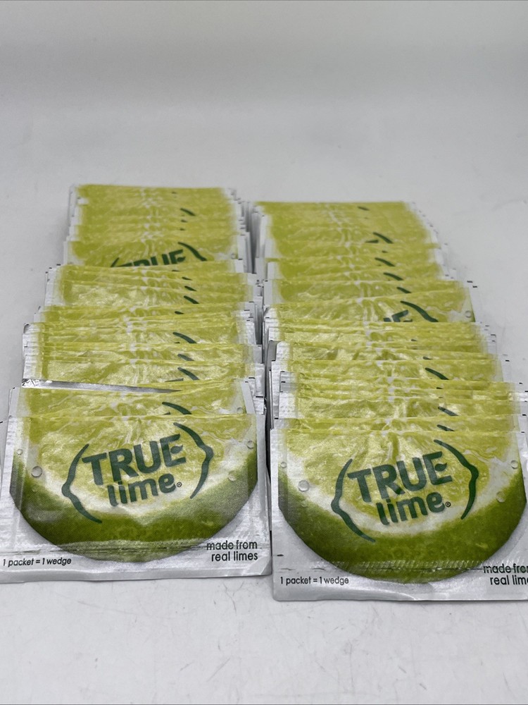 100 packets TRUE LIME Water Enhancer 0.8g packets NoBox