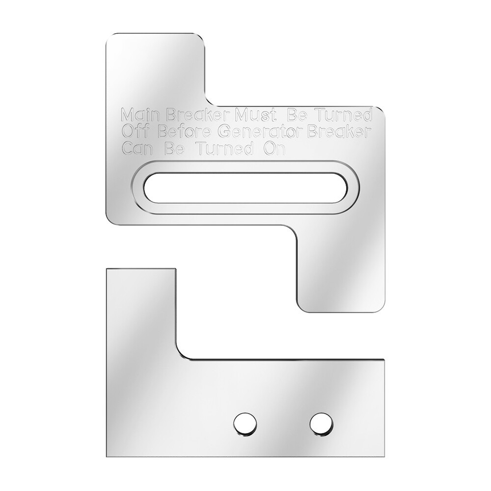 Generator Interlock Kit For Challenger & Westinghouse & Siemans 200 Amp Panel