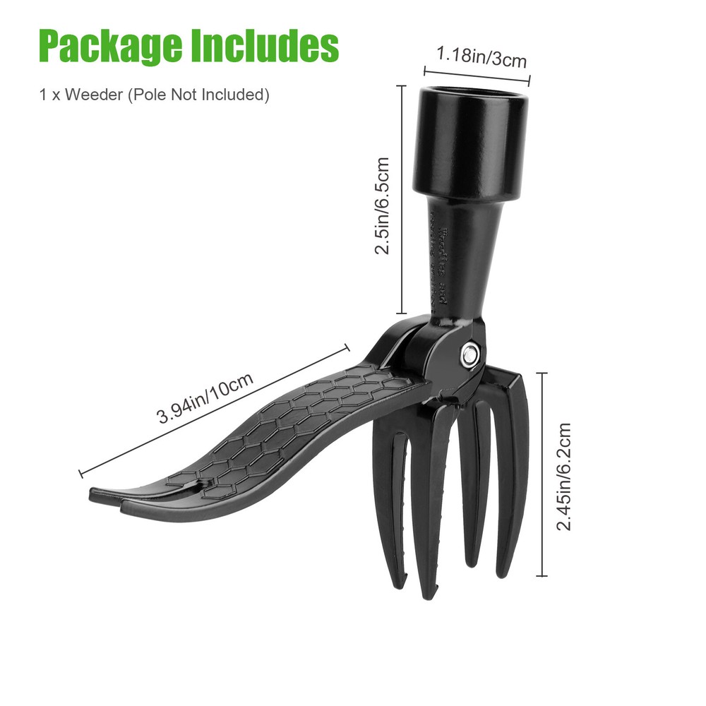 Weeder Stand Up Weed Puller Tool Claw Garden Root Remover Outdoor Killer Easy US