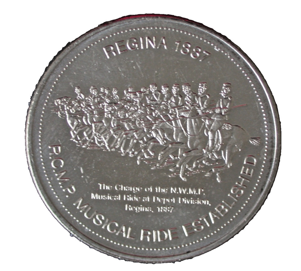 Canada 1977 Regina Commemorative Dollar Medal