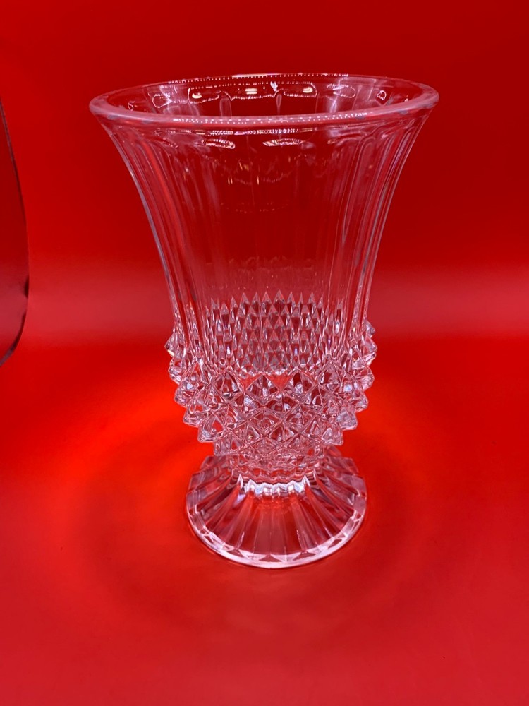 crystal vase vintage