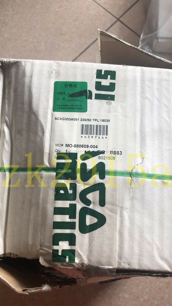 ASCA SCXG353A051 fast ship by DHL OR EMS