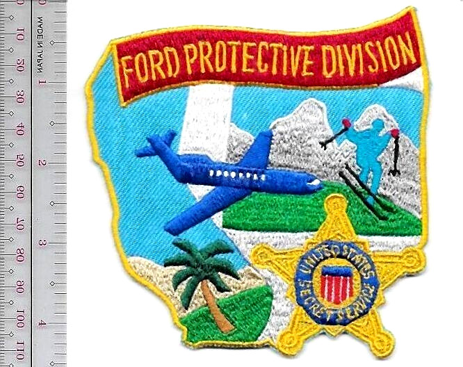 Secret Service President Gerald Ford Protective Division Agent Service Patch