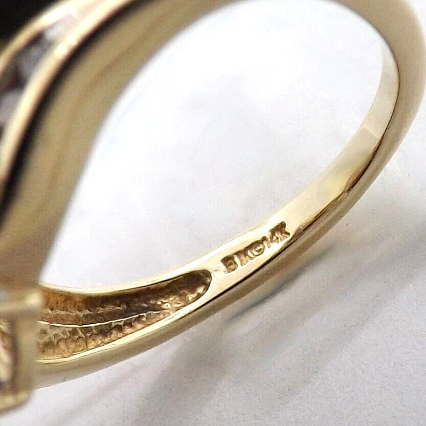 14k Gold Lab Created Marquise Ruby Natural Diamond Ring Navette Setting