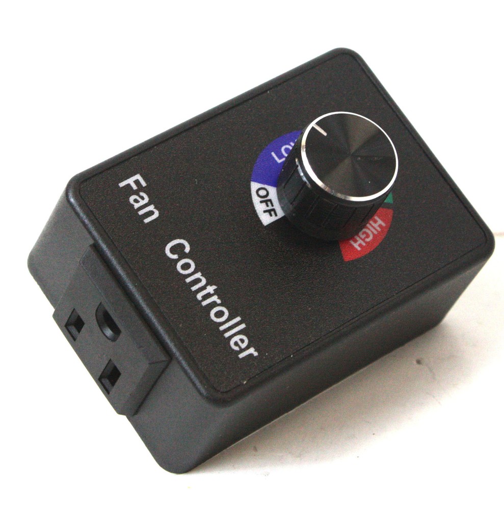 Mini Variable Speed Fan Controller 4 Hydroponics Inline Exhaust Air Duct Booster
