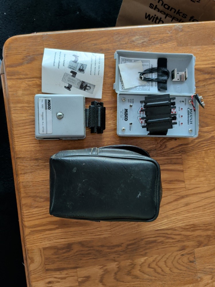 Rs232 V.24 Cabletester Misco