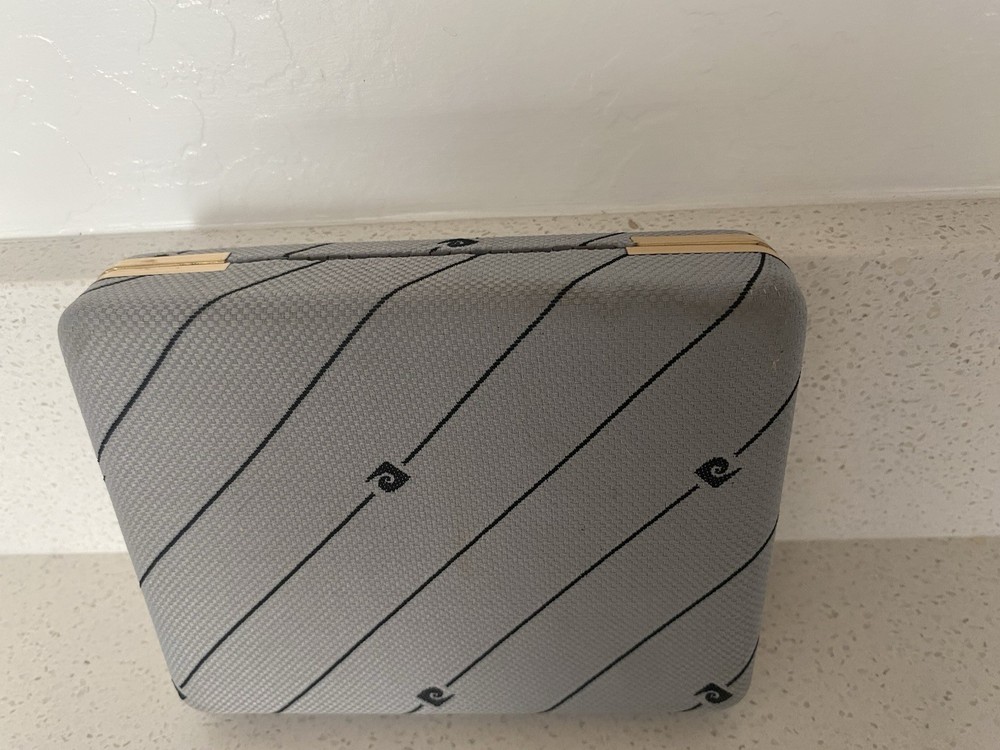 Pierre Cardin Playing Cards Silver Case