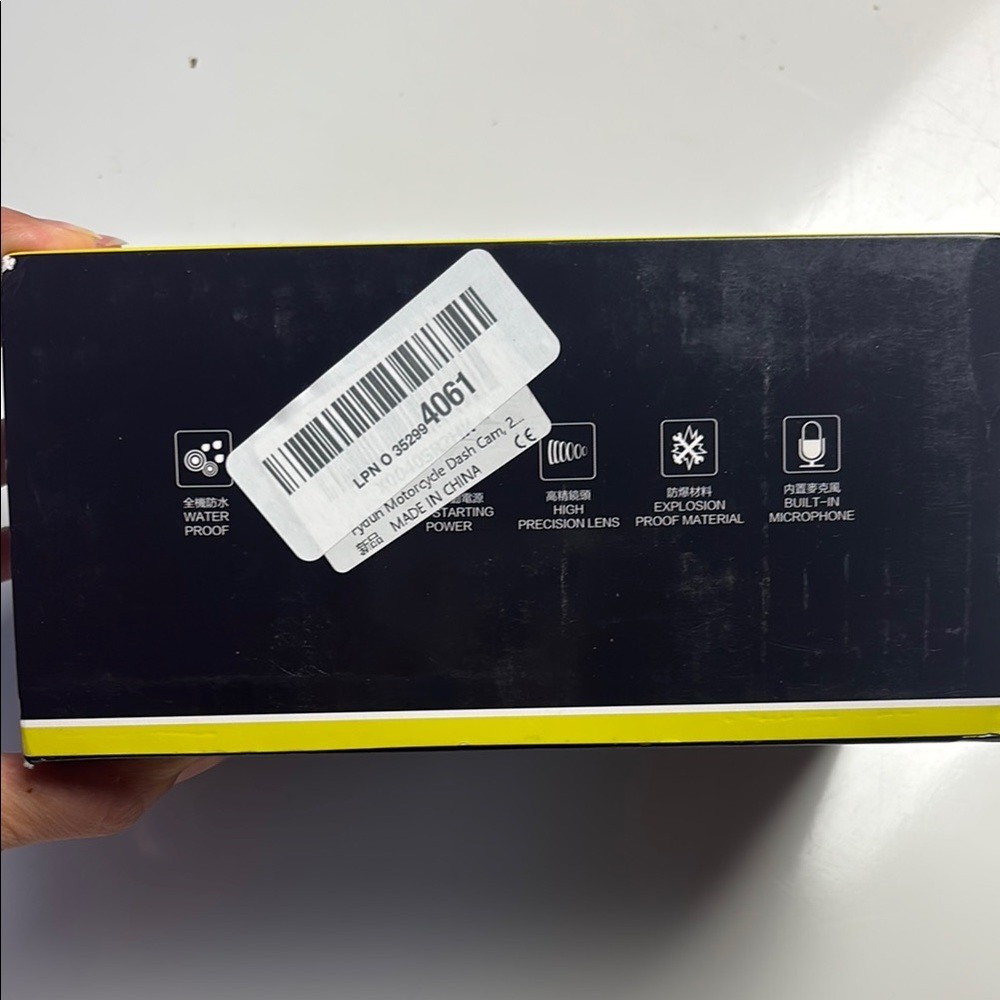 Motorcycle Recorder with Display waterproof 1080p