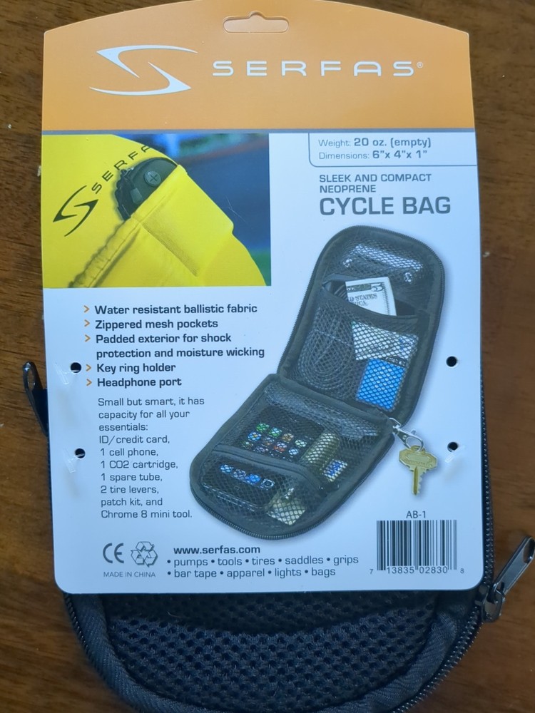 Serfas AB-1 Cycle Bag Sleek Compact