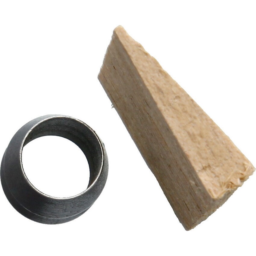 Prandi Kit Includes For Axe Replacement Hickory Handle Wooden Wedge/Steel Ring