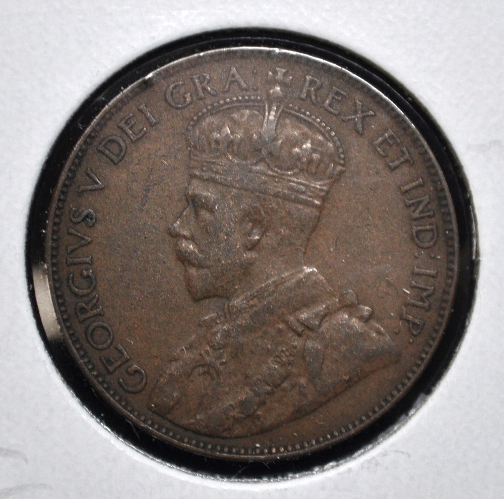 1929 Newfoundland One Cent