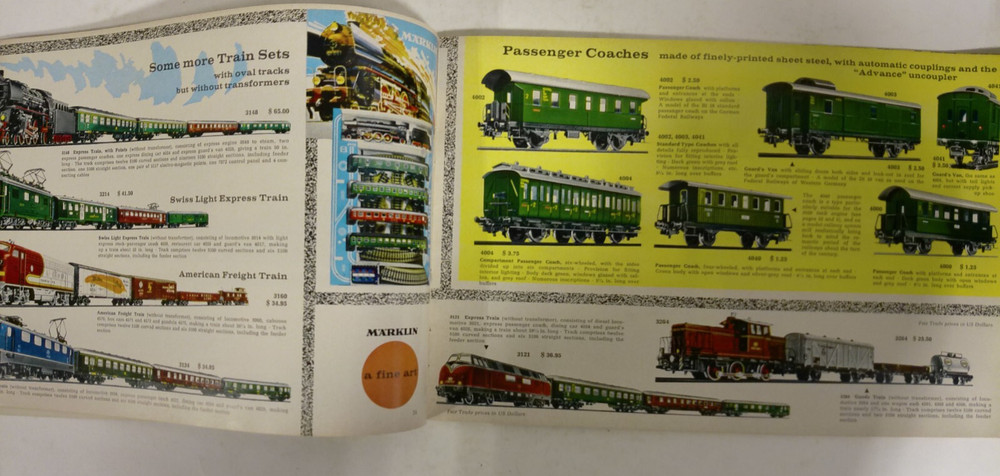Vintage Marklin 1966/67 Catalog
