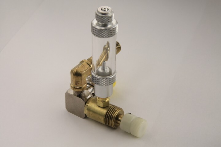 Brass post Body kit, Custom co2 regulator double stage system.