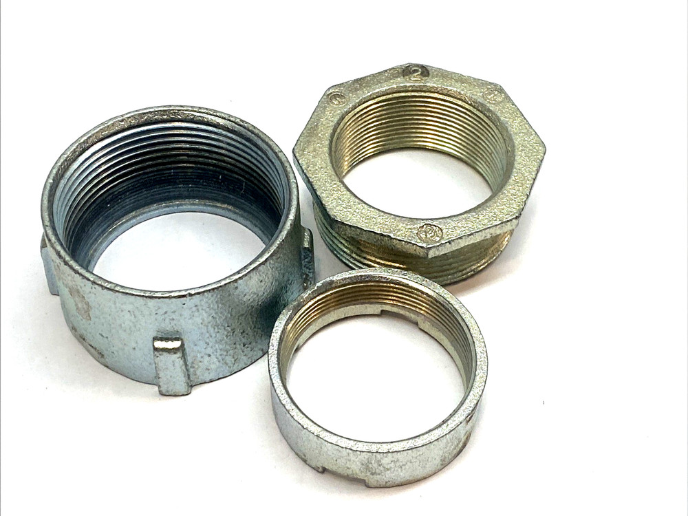 Thomas & Betts 680-TB Erickson Coupling 2" 3-Pc Malleable Iron Rigid IMC