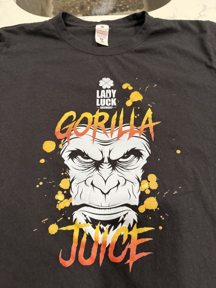 LADY Luck Brewery Tshirt Large