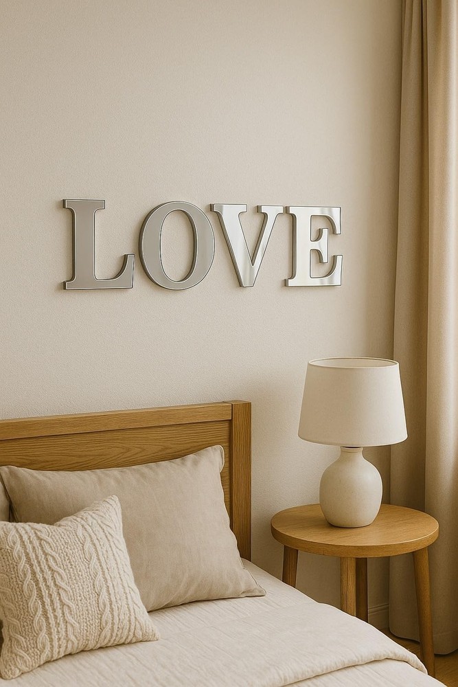 Acrylic Wall Mirror Collection – Silver Plexiglass Decorative Mirrors – Moder...