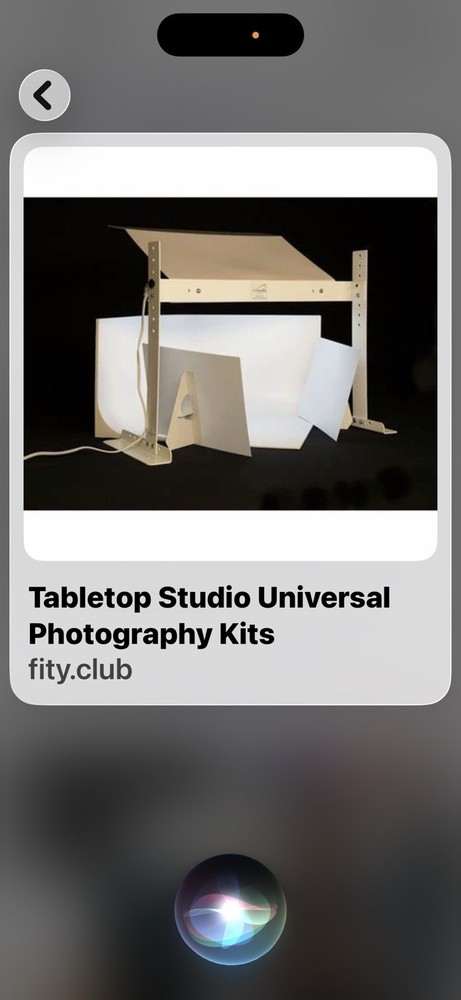 White Mystudio Tabletop Photo Studio By Studio Pro Cyc, Lamp Light