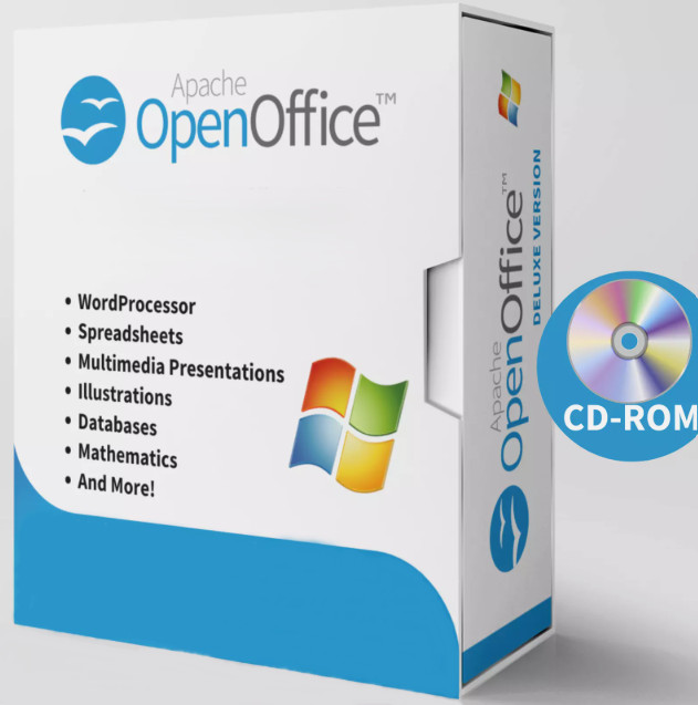 Open Office Software Suite for Windows - on CD-ROM - Manuals & Tutorials inc.
