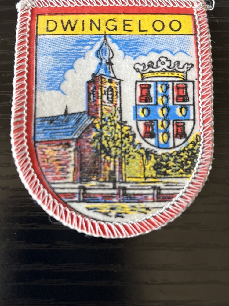 Dwingeloo Dutch Sew On Patch Vintage
