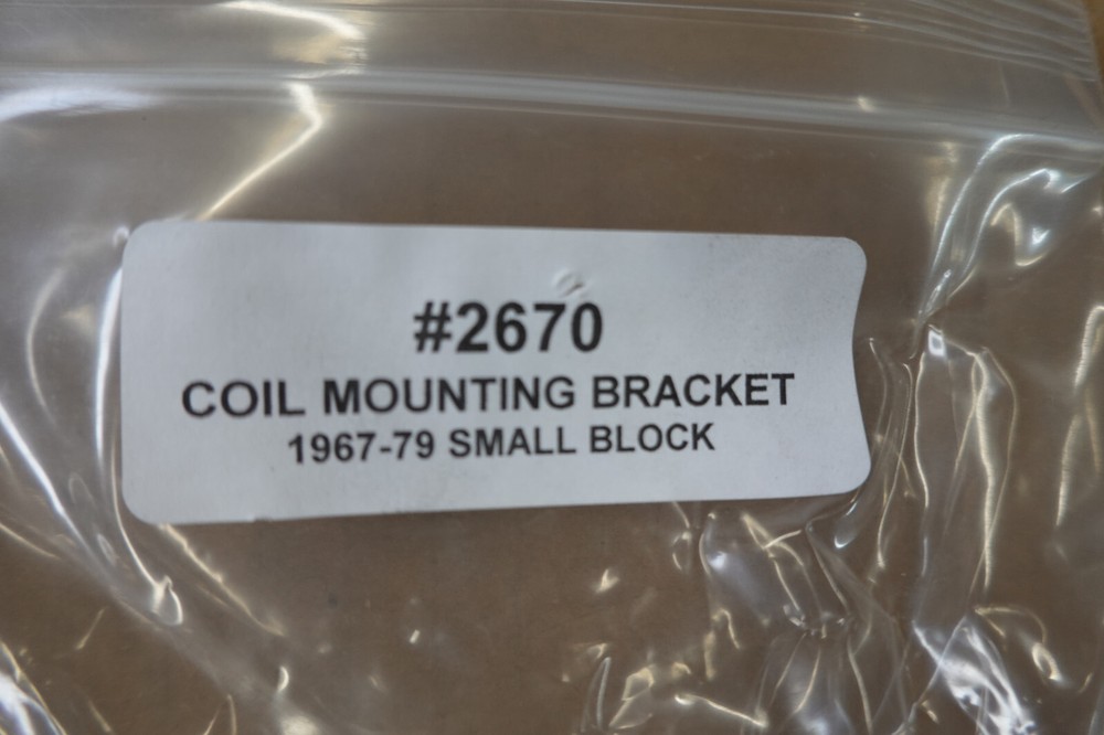FOR MOPARS, SMALL BLOCK OEM LOOKING COIL BRACKET.
