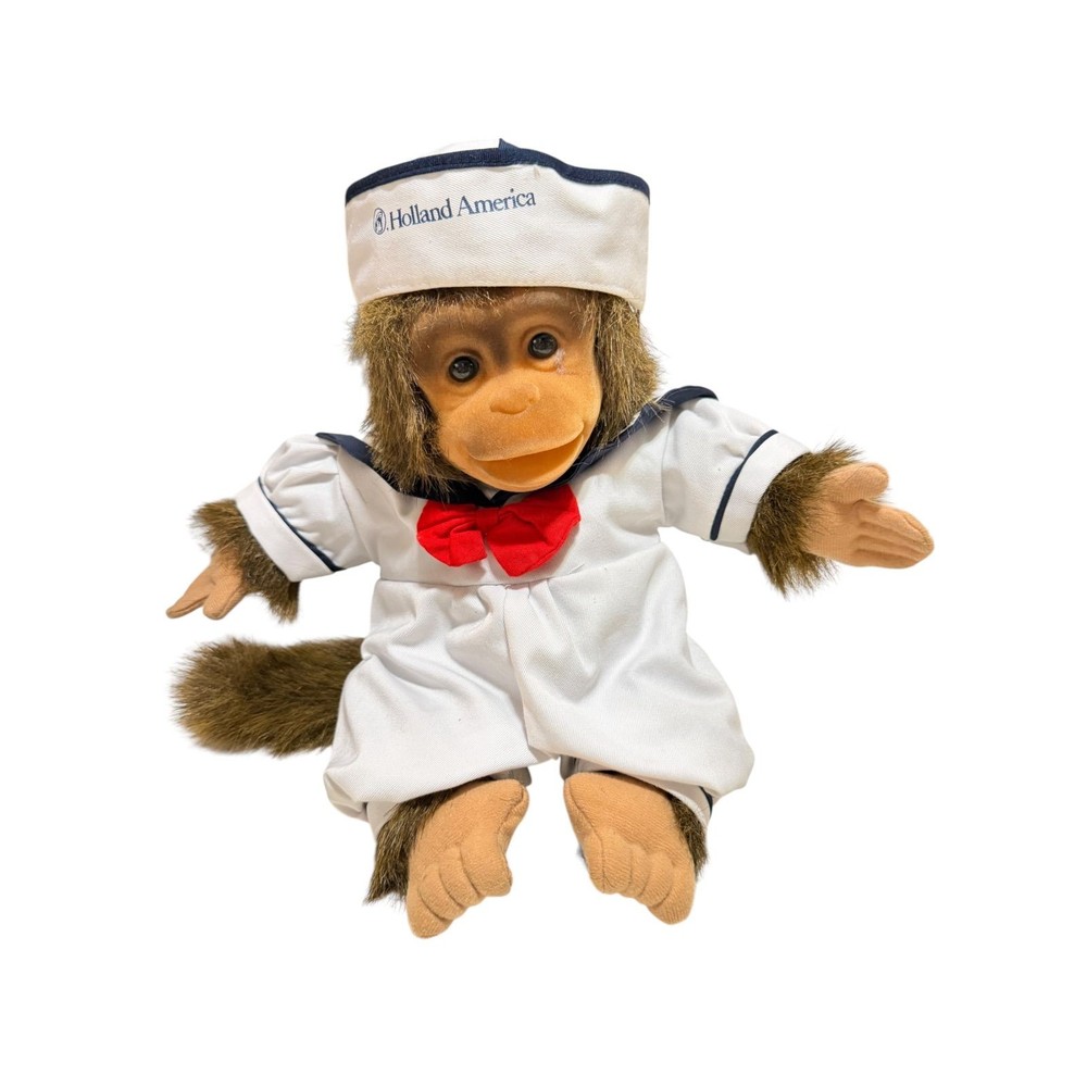 Set of 3 Hand Puppet Monkies Monkey Plush