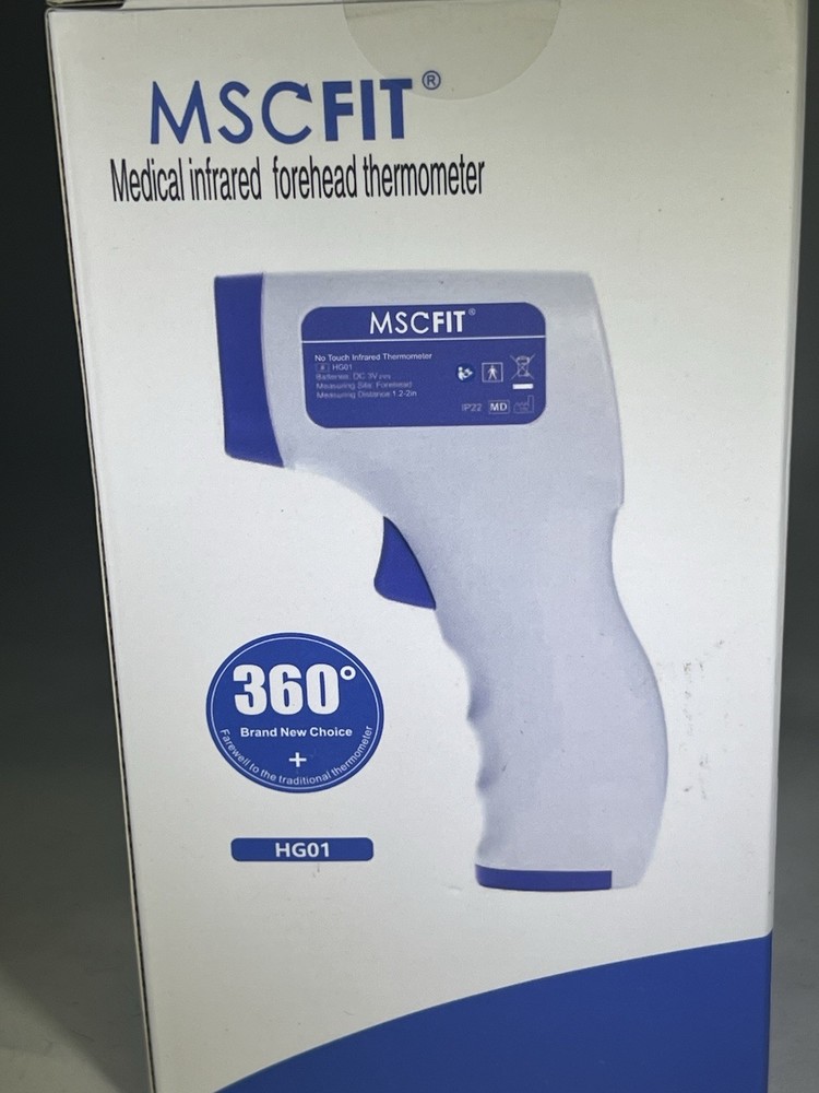 MCS FIT  Infrared Forehead  No Touch Thermometer