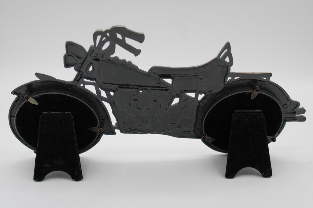 Vitage ESC Motorcycle Double Photo Frame