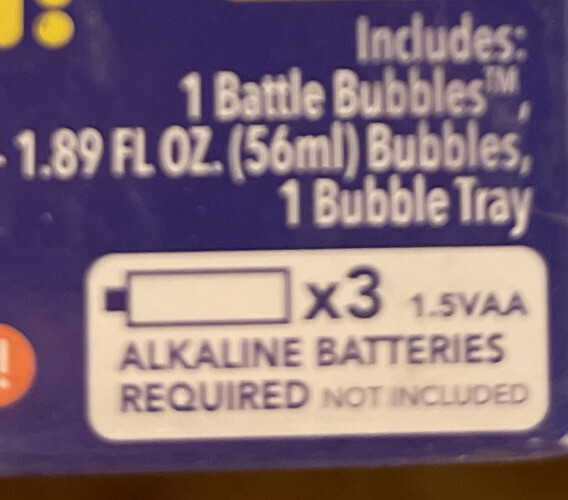 Battle Bubbles Automatic Bubble Machine by BulbHead Non Toxic Brand New
