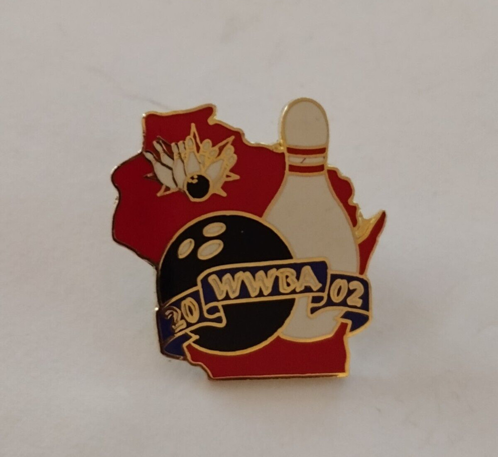 2002 WWBA Bowling Lapel Pin