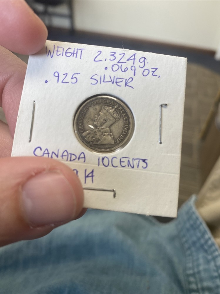 Canada 10 Cents Silver