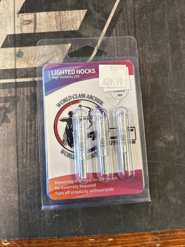 World Class Archery Lighted Knocks Tropical